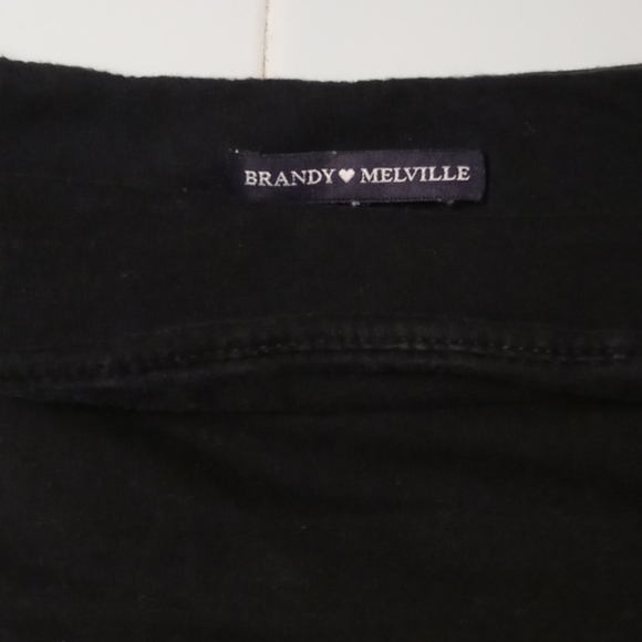 Brandy ❤ Melville Black Tubtop o/s - Picture 3 of 4